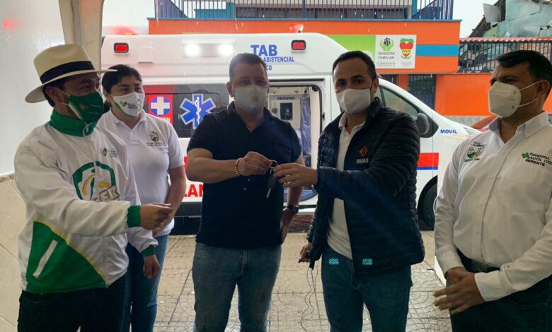 INVÍAS ENTREGÓ AMBULANCIAS AL SERVICIO DE LOS HABITANTES DEL ÁREA DE ACCION DEL TÚNEL DE LA LÍNEA. 10