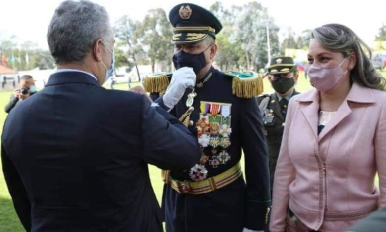 El tolimense Fernando Murillo Orrego recibió el ascenso a Mayor General de la Policía Nacional. 6