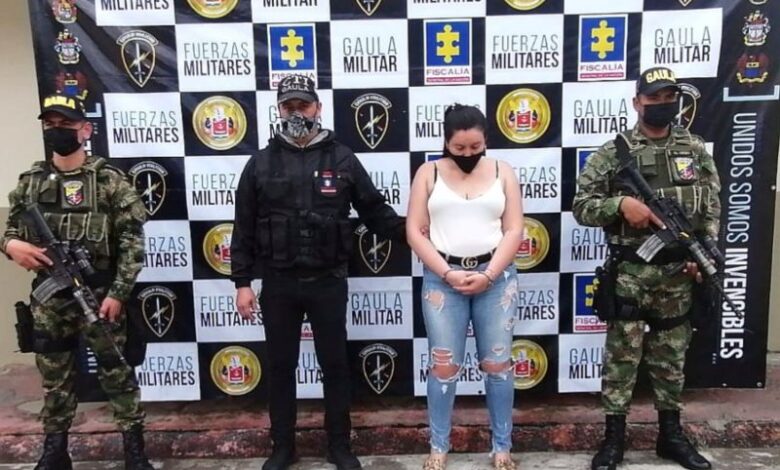 A la cárcel mujer integrantes de la organización “Los uniformados” por secuestro extorsivo a un ecuatoriano. 2