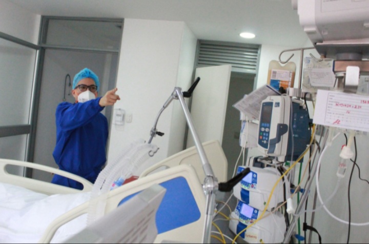“El Hospital Federico Lleras llegó al 99% de ocupación para pacientes Covid”. 1
