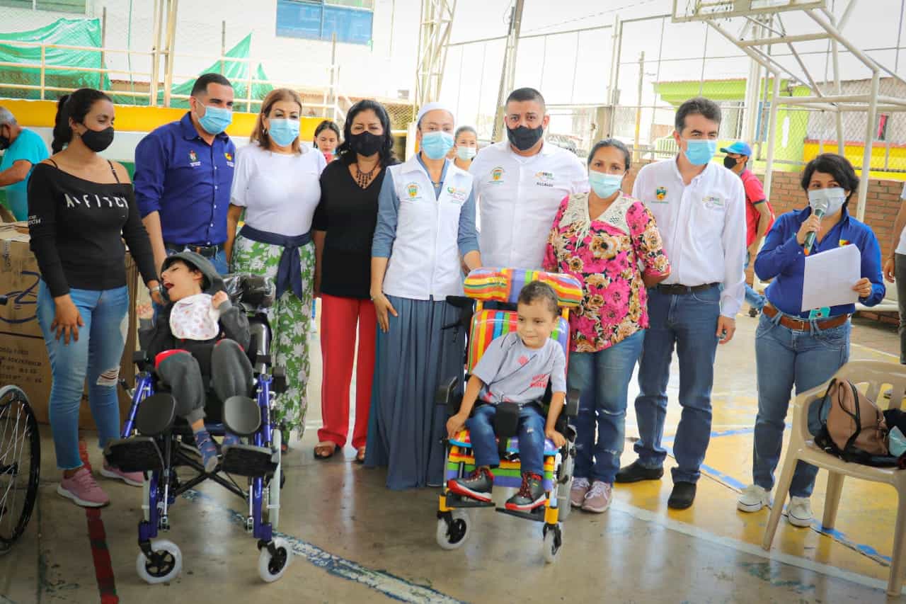 Discapacitados recibieron apoyo de la Gobernación del Tolima. 1