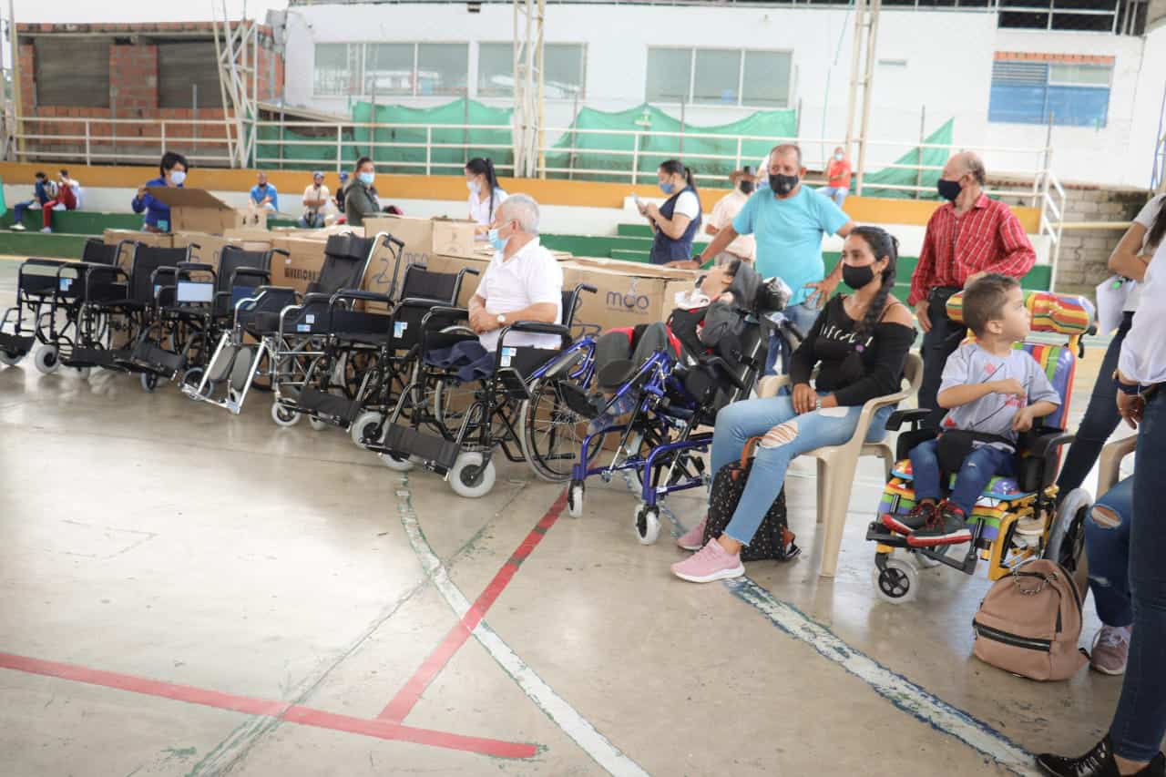 Discapacitados recibieron apoyo de la Gobernación del Tolima. 5
