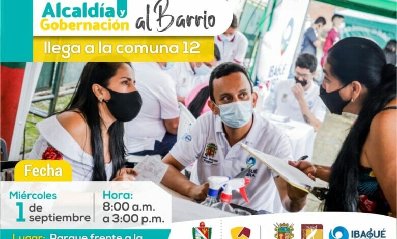 Hoy jornada de ‘Alcaldía y Gobernación al Barrio’ en la Comuna Doce.. 3 Hoy jornada de ‘Alcaldía y Gobernación al Barrio’ en la Comuna Doce.. 3