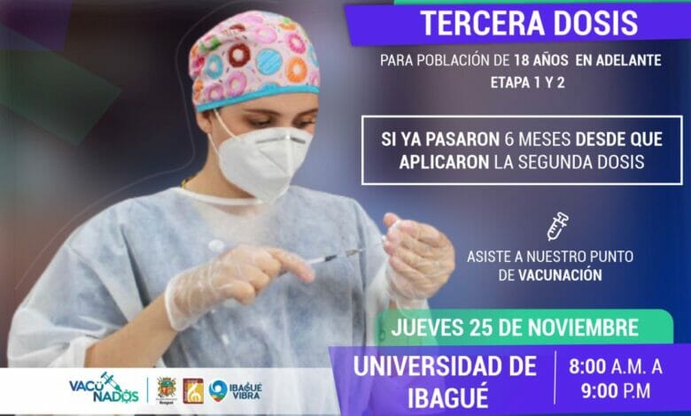 Estos son los puntos de vacunación contra el Covid-19 habilitados para este jueves en Ibagué. 9 Estos son los puntos de vacunación contra el Covid-19 habilitados para este jueves en Ibagué. 9