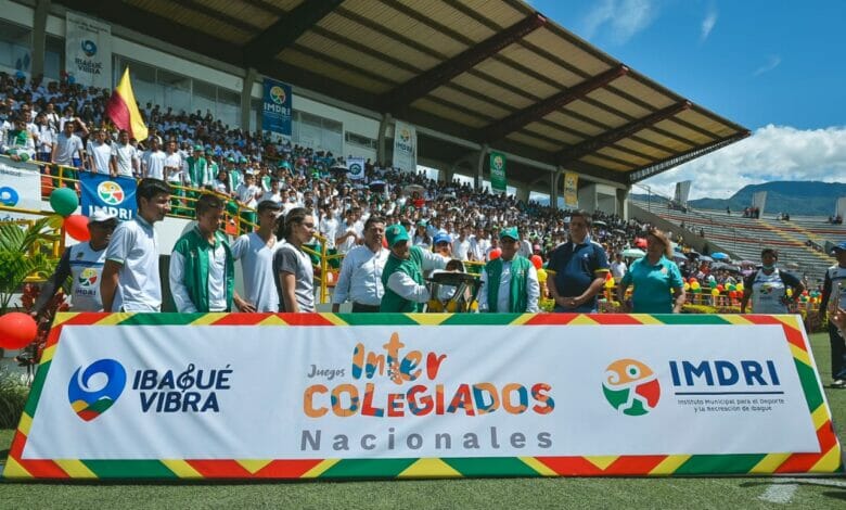 Cerca de 5.000 estudiantes participaron de la inauguración de los Intercolegiados de Ibagué. 6 Cerca de 5.000 estudiantes participaron de la inauguración de los Intercolegiados de Ibagué. 6