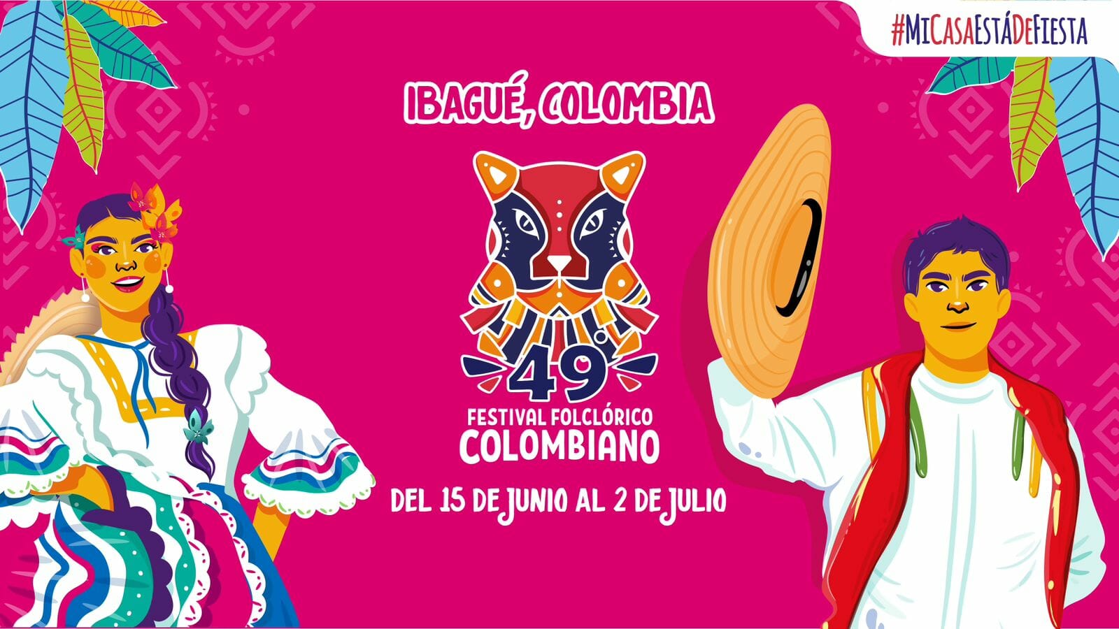 ¡Ya vienen las fiestas de Ibagué! Conozca la programación del 49° Festival Folclórico Colombiano. 2