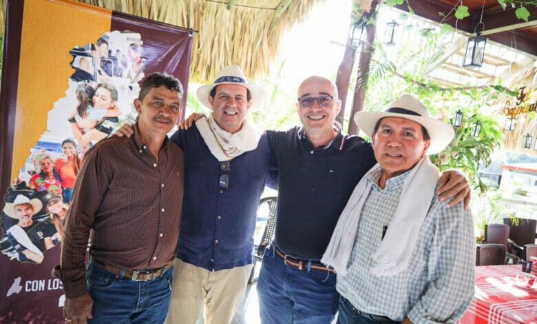la llegada de Pompilio y Charry a la campaña de Jorge Bolívar. 6