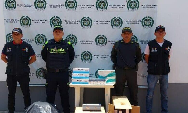 El Grupo Operativo Anticontrabando del Tolima GOAT, logra nuevo golpe al contrabando de cigarrillos 1