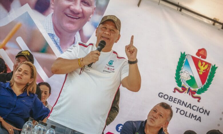 Gobernador Orozco dio inicio a la pavimentación de la vía Coyaima - Ataco – Señoritas. 14 Gobernador Orozco dio inicio a la pavimentación de la vía Coyaima - Ataco – Señoritas. 14