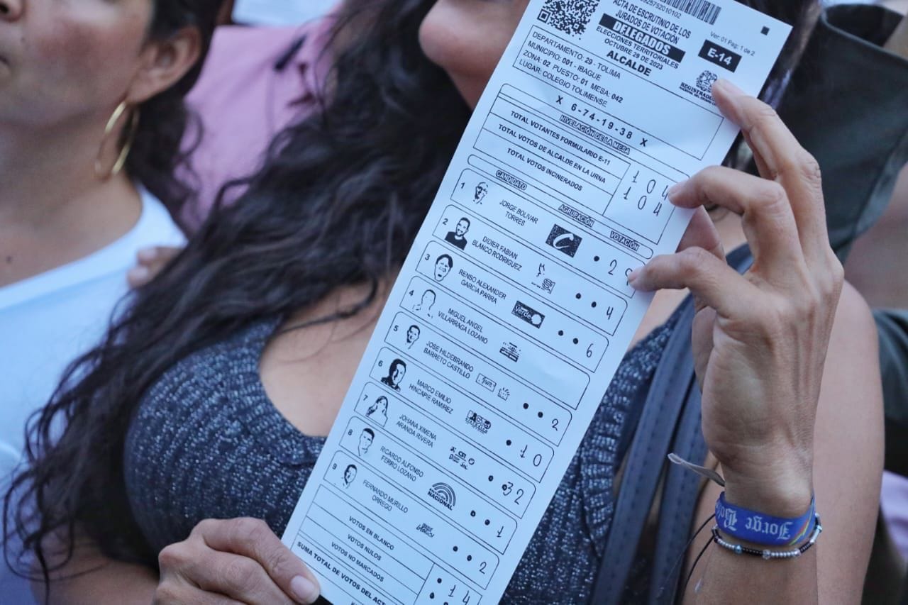 Primer candidato en no reconocer resultados electorales en Colombia “hicieron fraude en Ibagué”. Jorge Bolívar. 3 Primer candidato en no reconocer resultados electorales en Colombia “hicieron fraude en Ibagué”. Jorge Bolívar. 3