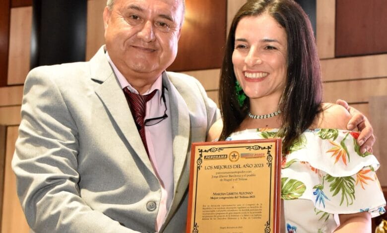 MARTHA LISBETH ALFONSO Mejor congresista del Tolima 2023. 9