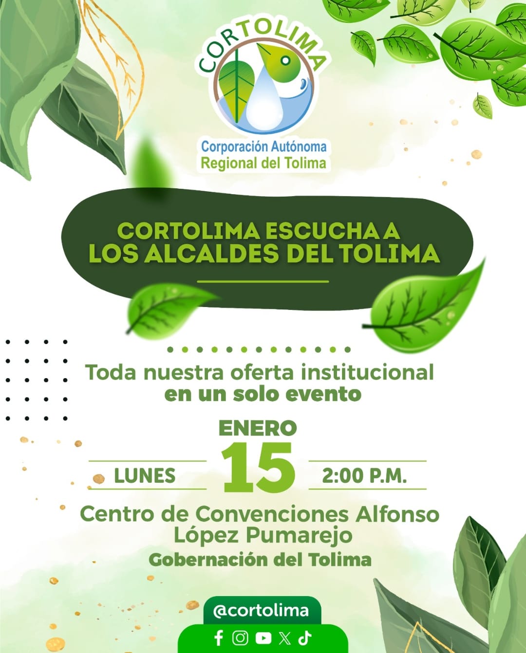 CORTOLIMA escucha a los alcaldes del Tolima 1