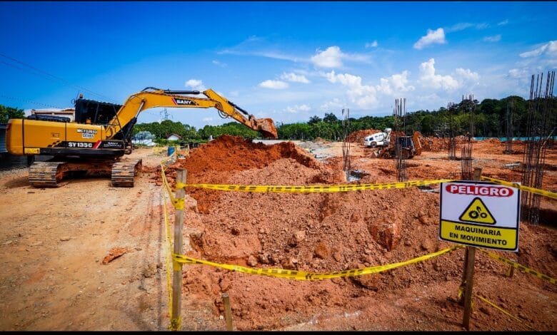 Gobernación del Tolima verifica avances del nuevo Hospital de Chaparral 2