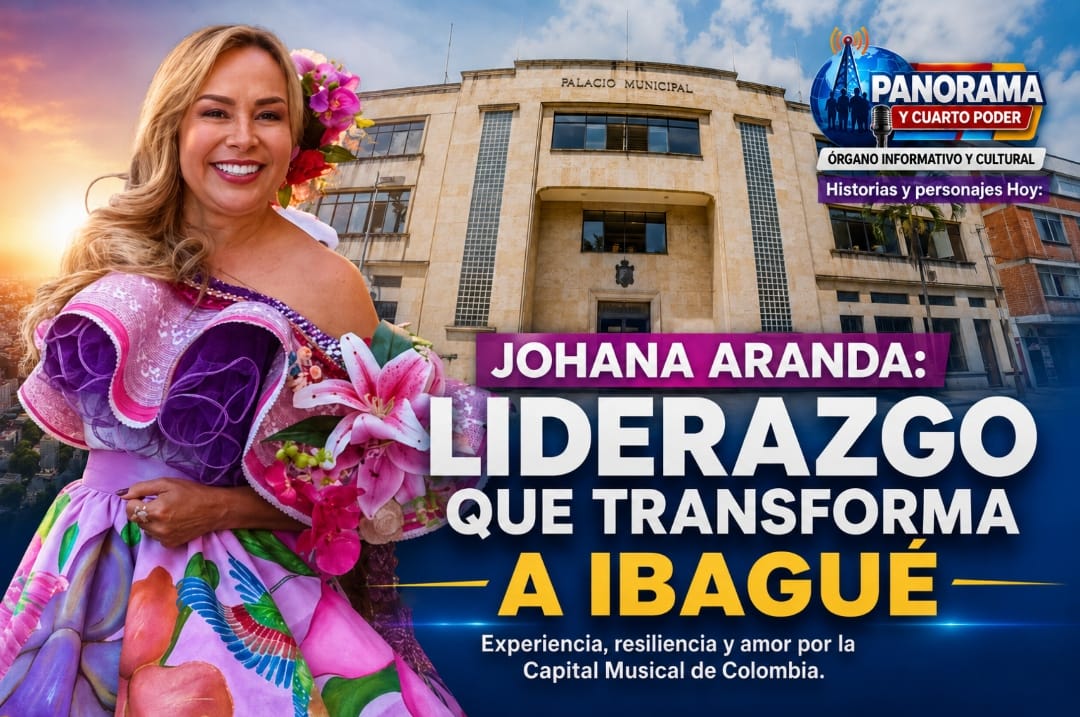 Johana Aranda "liderazgo que transformó a Ibagué" 1