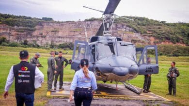 El GOAT y el Grupo de Combate Aéreo N.° 4 adelantan sobrevuelos en diferentes municipios para fortalecer la prevención, promover la legalidad y proteger la salud de los tolimenses. 2